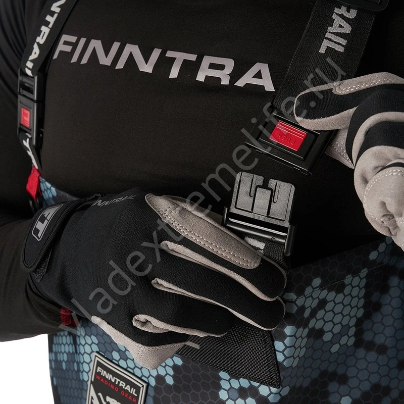 1525 FINNTRAIL Вейдерсы ENDURO камуфляж серый (Camo grey) размер S