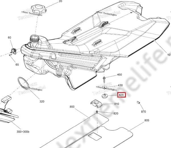 513033807 Втулка Бензобака Для Ski Doo 513033807 Втулка Бензобака Для Ski Doo