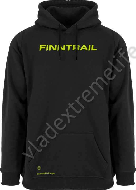 ТОЛСТОВКА ХУДИ FINNTRAIL H-LOGO, black, размер XXL ТОЛСТОВКА ХУДИ FINNTRAIL H-LOGO, black, размер XXL