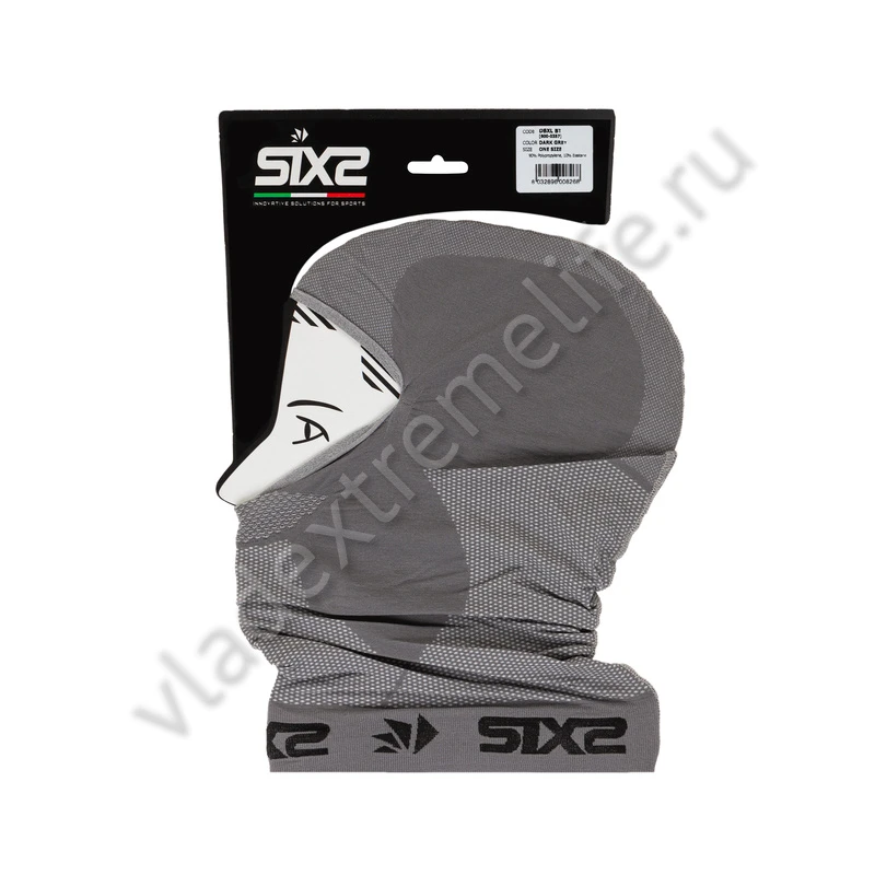 Балаклава SIXS DBXL BT Grey, OS, DBXL-UN---DG Балаклава SIXS DBXL BT Grey, OS, DBXL-UN---DG
