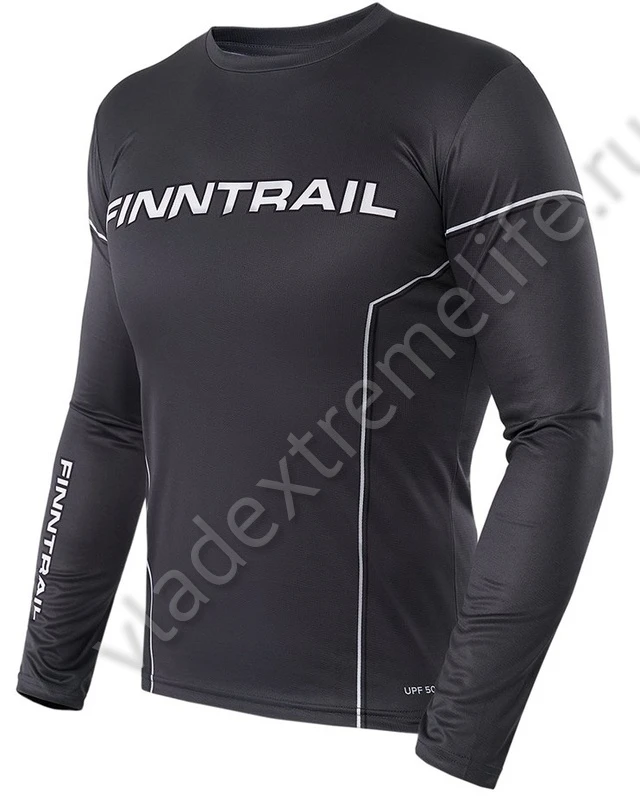 Лонгслив FINNTRAIL LONGSLEEVE Dark Grey 6602 Лонгслив FINNTRAIL LONGSLEEVE Dark Grey 6602