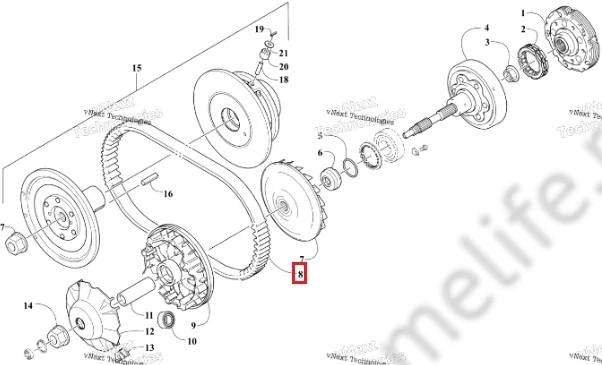 11G3218 GATES Ремень Вариатора Для Arctic Cat 0823-228 11G3218 GATES Ремень Вариатора Для Arctic Cat 0823-228