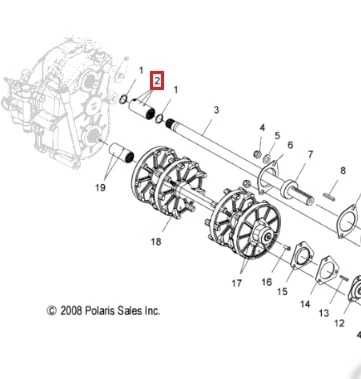 7080437 Тавотница Для Polaris 7080437 Тавотница Для Polaris