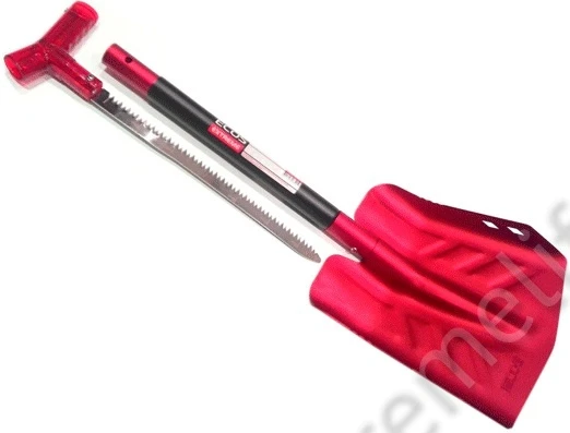 515 ECOS Лопата Телескопическая Алюминиевая Красная С Пилой 515 ECOS Лопата Телескопическая Алюминиевая Красная С Пилой