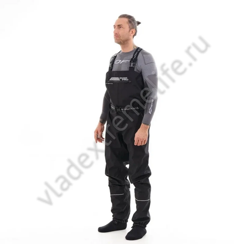 Вейдерсы мембранные DRAGONFLY QUAD PRO Black 400118-23-300 Вейдерсы мембранные DRAGONFLY QUAD PRO Black 400118-23-300