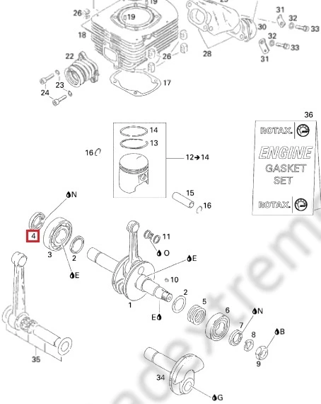 420850050 Сальник Для Ski Doo 420850050 Сальник Для Ski Doo