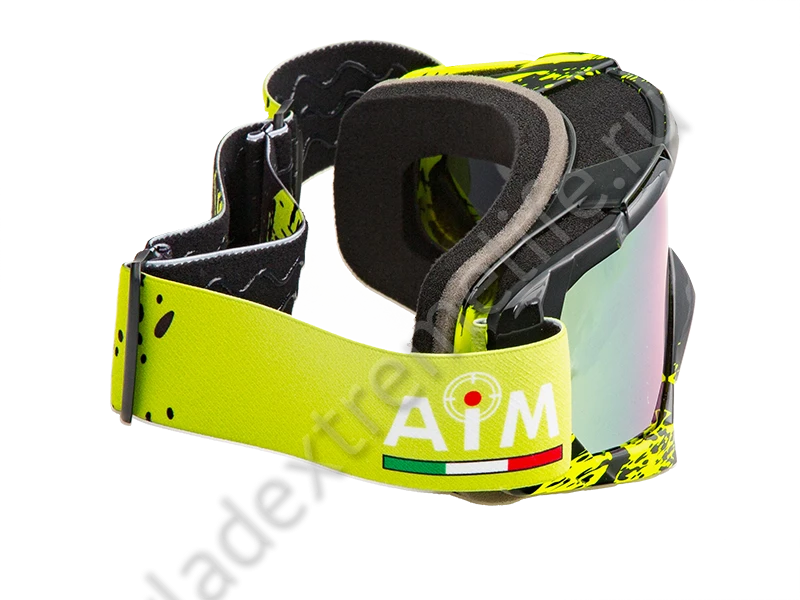 Очки Кроссовые AiM PRO Black-Yellow Glossy 157-600 Очки Кроссовые AiM PRO Black-Yellow Glossy 157-600