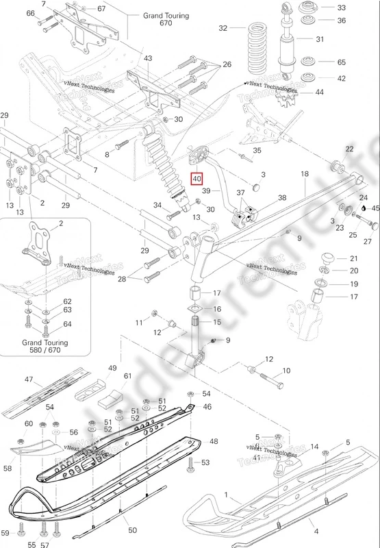 572029900 Втулка Для Ski Doo 572029900 Втулка Для Ski Doo