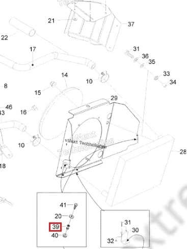 517303439 Клипса Для Ski Doo 517302719 517303439 Клипса Для Ski Doo 517302719