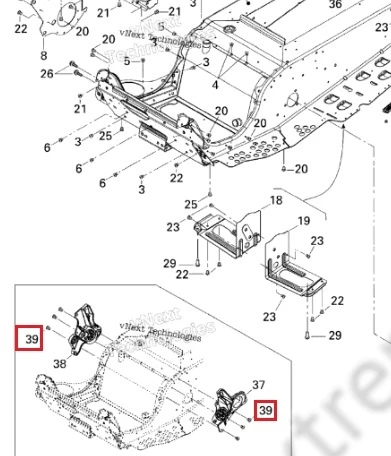 293150120 Заклепка Для Ski Doo 293150120 Заклепка Для Ski Doo