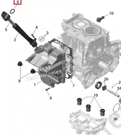 420431790 Кольцо Уплотнительное Для Ski Doo 420431790 Кольцо Уплотнительное Для Ski Doo