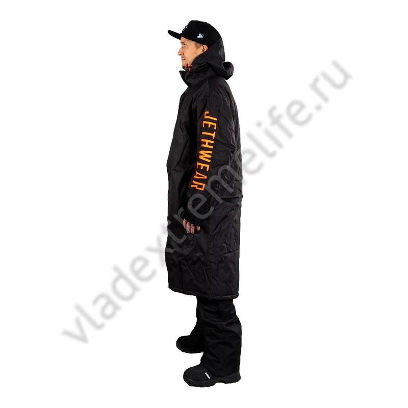 Пальто Jethwear Pit Coat с утеплителем Black/FieryC, L, J1862-001-S