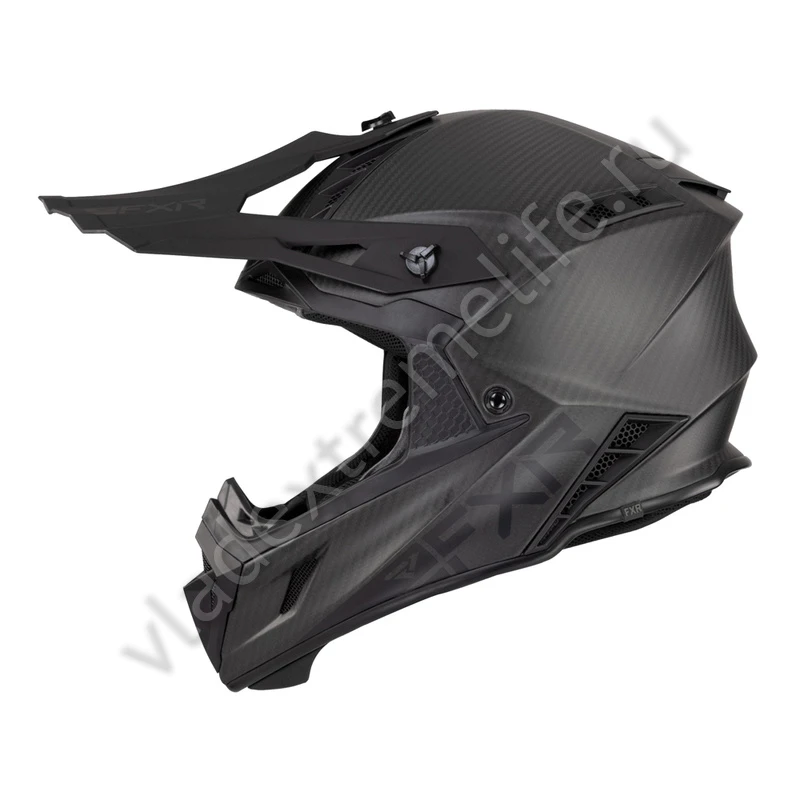 Шлем Карбоновый FXR Helium Carbon Black Quick-Release 220610-1000
