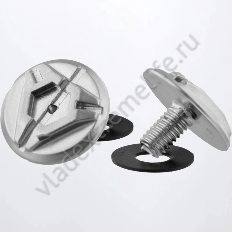 Винты для козырька шлема 6D Black 73-1011 Винты для козырька шлема 6D Black 73-1011