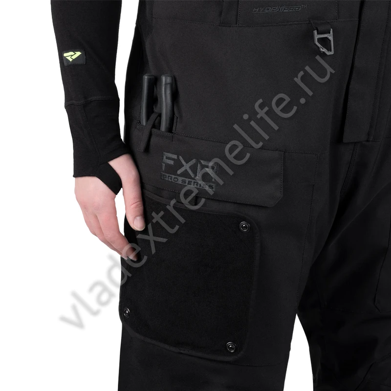 Полукомбинезон FXR Expedition Pro с утеплителем, 250131-1000 Полукомбинезон FXR Expedition Pro с утеплителем, 250131-1000