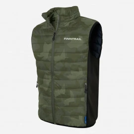 Терможилет Finntrail Master Vest, цвет зеленый камуфляж, 1506, размер L Терможилет Finntrail Master Vest, цвет зеленый камуфляж, 1506, размер L