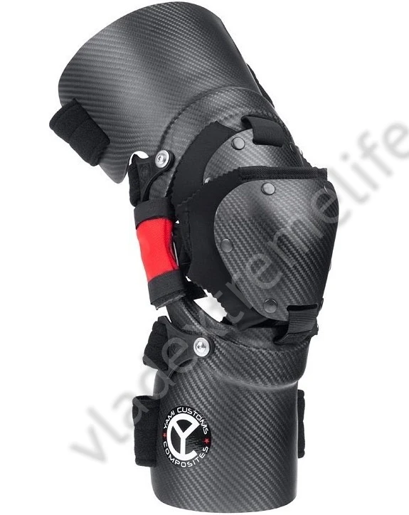 YAMI CUSTOMS Брейсы Коленные Карбоновые С Шарнирами Из Титана YAMI CUSTOMS Брейсы Коленные Карбоновые С Шарнирами Из Титана
