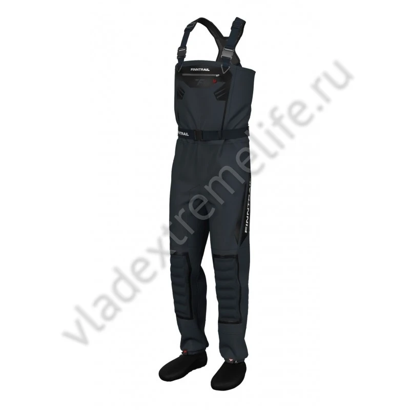 Вейдерсы под ботинок FINNTRAIL 1540 Waders Speedmaster Graphite XL Вейдерсы под ботинок FINNTRAIL 1540 Waders Speedmaster Graphite XL