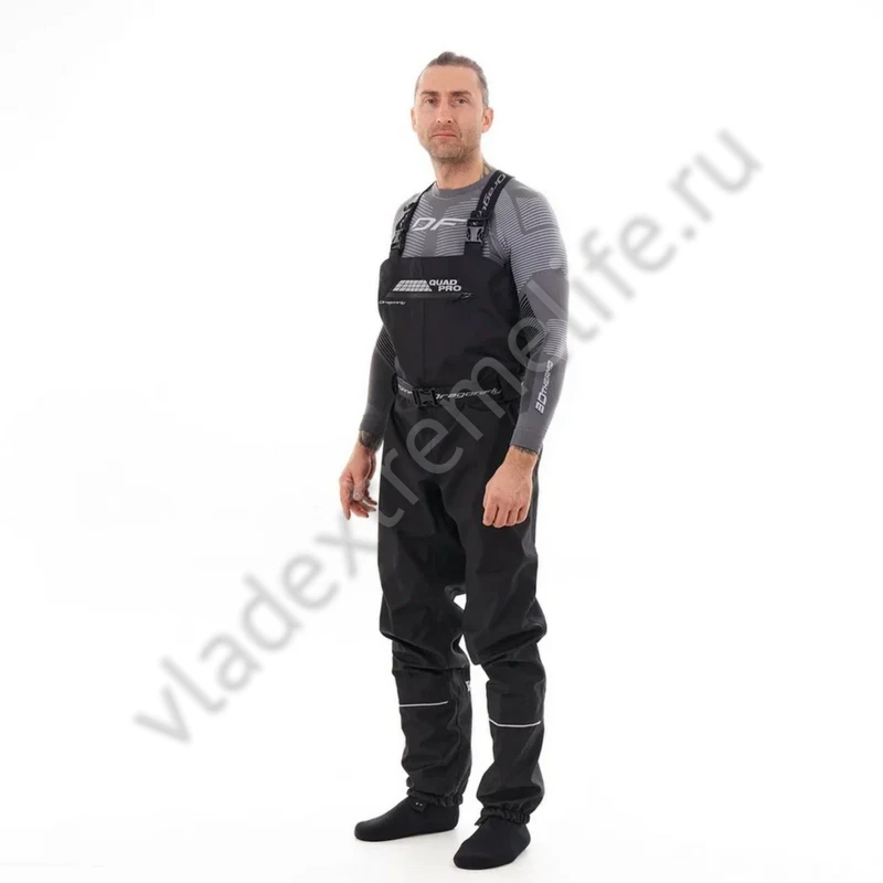 Вейдерсы мембранные DRAGONFLY QUAD PRO Black 400118-23-300 Вейдерсы мембранные DRAGONFLY QUAD PRO Black 400118-23-300