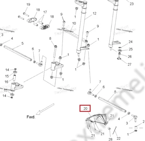 2634231 Пыльник Рулевой Тяги Правый Для Polaris 2634231 Пыльник Рулевой Тяги Правый Для Polaris
