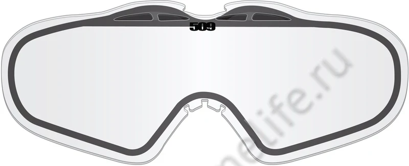 Линза 509 Sinister Чистая Прозрачная Линза 509 Sinister Чистая Прозрачная
