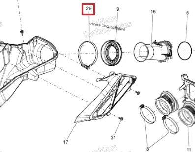 514052924 Хомут Для Ski Doo 514052924 Хомут Для Ski Doo