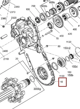 504154327 Корпус трансмиссии LYNX 504154327 Корпус трансмиссии LYNX