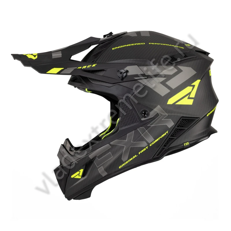Шлем Карбоновый FXR Helium Carbon Hi Vis/Charcoal 220610-6508 Шлем Карбоновый FXR Helium Carbon Hi Vis/Charcoal 220610-6508