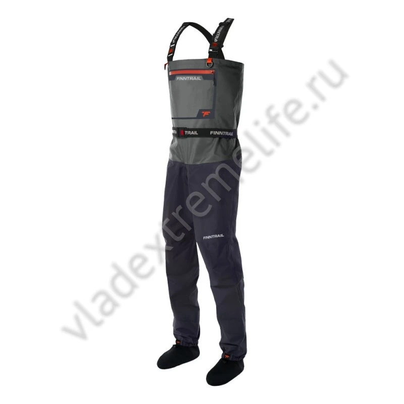 Вейдерсы под ботинок FINNTRAIL 1524 Waders Wademan Grey L Вейдерсы под ботинок FINNTRAIL 1524 Waders Wademan Grey L