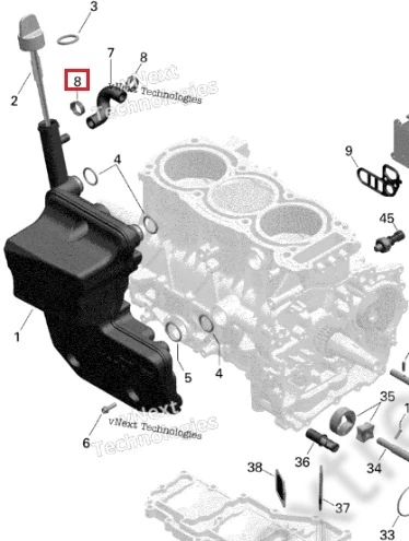 420951273 Хомут Для Ski Doo 420951273 Хомут Для Ski Doo