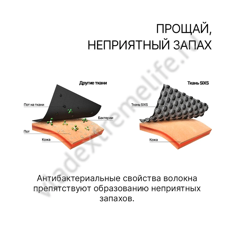 Футболка SIXS TS1 4-season, 1-TS1-10 Футболка SIXS TS1 4-season, 1-TS1-10