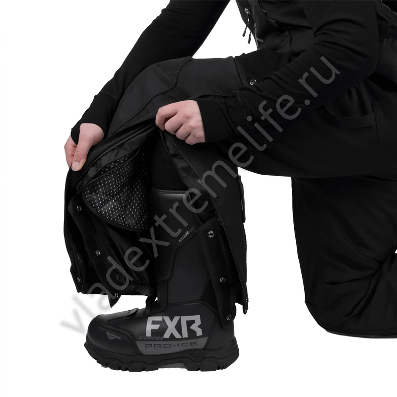 Полукомбинезон FXR Expedition Pro с утеплителем, 250131-1000 Полукомбинезон FXR Expedition Pro с утеплителем, 250131-1000