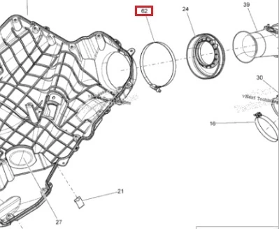 514052983 Хомут Для Ski Doo 514052983 Хомут Для Ski Doo