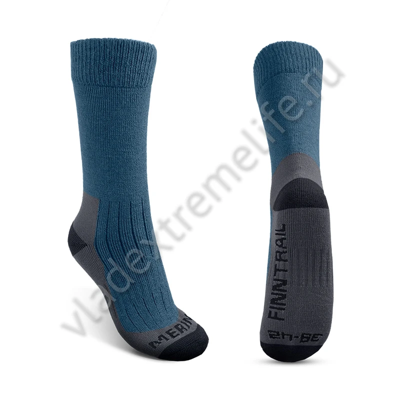 Термоноски Finntrail Merino Blue 3201 Термоноски Finntrail Merino Blue 3201