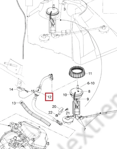 605356034 Топливный Фильтр Для Ski Doo 605356034 Топливный Фильтр Для Ski Doo