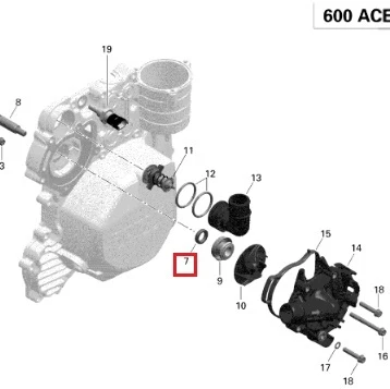 420931802 Сальник Для Ski Doo 420931802 Сальник Для Ski Doo