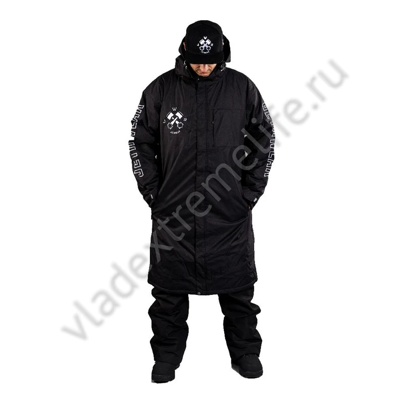 Пальто Jethwear JW с утеплителем Black/White, L, J1861-001-L