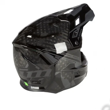 Шлем карбоновый KLIM F3 Carbon Pro  LG Ascent Black - Asphalt Шлем карбоновый KLIM F3 Carbon Pro  LG Ascent Black - Asphalt