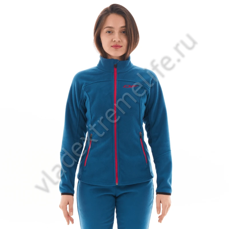 Флисовая Кофта Женская Dagonfly Level, Blue Pink 700250-23-448 Флисовая Кофта Женская Dagonfly Level, Blue Pink 700250-23-448