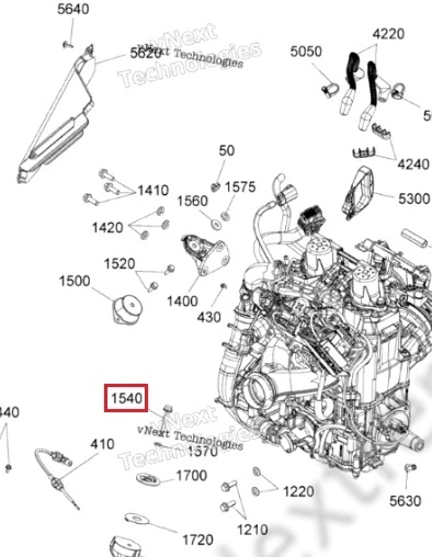 207086046 Болт Для Ski Doo 207086046 Болт Для Ski Doo