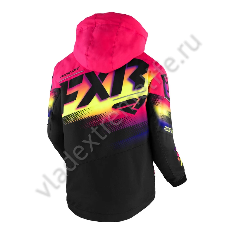 Куртка FXR Boost Black/Neon Fusion, 12, 230407-1066-12