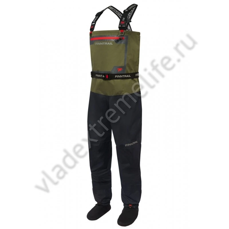 Вейдерсы под ботинок FINNTRAIL 1524 Waders Wademan Khaki L Вейдерсы под ботинок FINNTRAIL 1524 Waders Wademan Khaki L