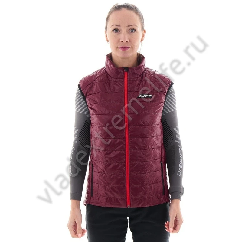 Жилет утеплённый DRAGONFLY VEST 200 Burgundy 361200-23-222 Жилет утеплённый DRAGONFLY VEST 200 Burgundy 361200-23-222