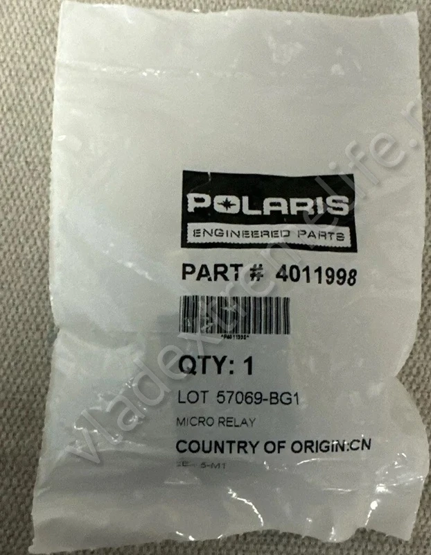 4011998 Реле Для Polaris 4011998 Реле Для Polaris