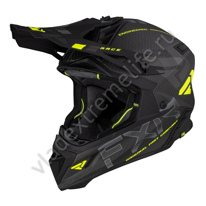 Шлем Карбоновый FXR Helium Carbon Hi Vis/Charcoal 220610-6508 Шлем Карбоновый FXR Helium Carbon Hi Vis/Charcoal 220610-6508