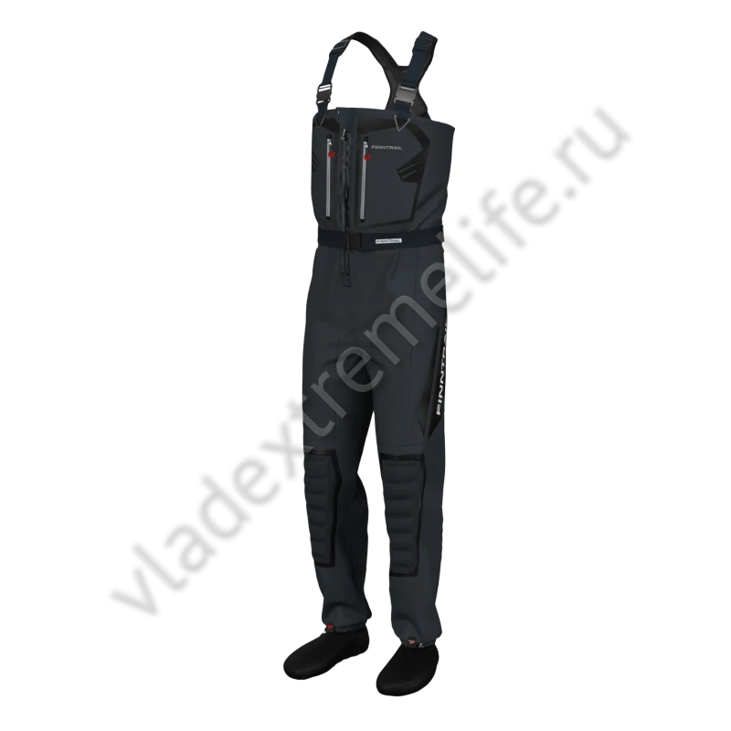 Вейдерсы под ботинок FINNTRAIL 1542 Waders Speedmaster-Z Graphite L Вейдерсы под ботинок FINNTRAIL 1542 Waders Speedmaster-Z Graphite L