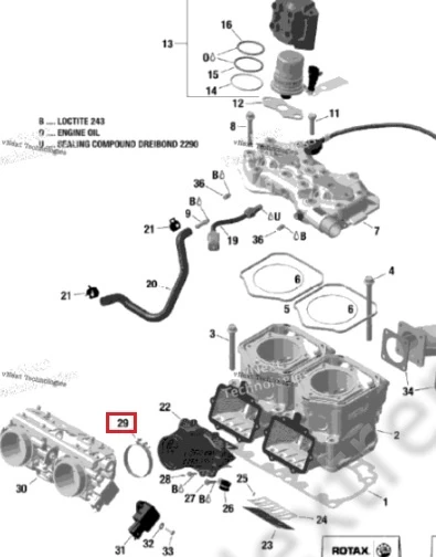 420851065 Хомут Для Ski Doo 420851065 Хомут Для Ski Doo