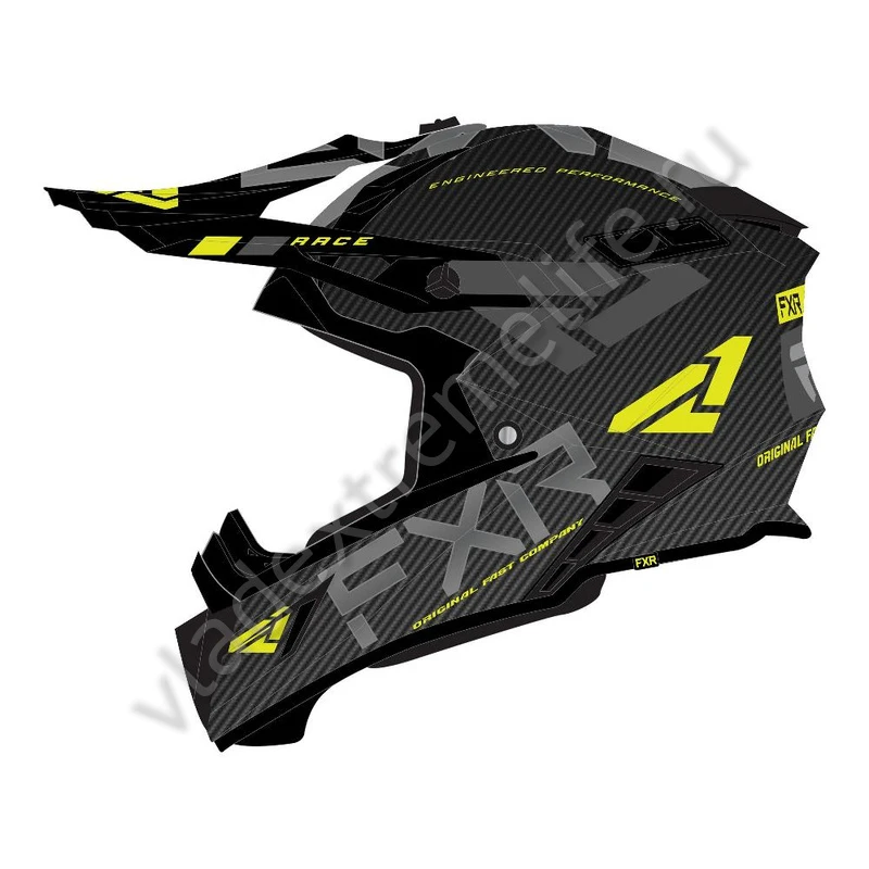 Шлем Карбоновый FXR Helium Carbon Hi Vis/Charcoal 220610-6508 Шлем Карбоновый FXR Helium Carbon Hi Vis/Charcoal 220610-6508