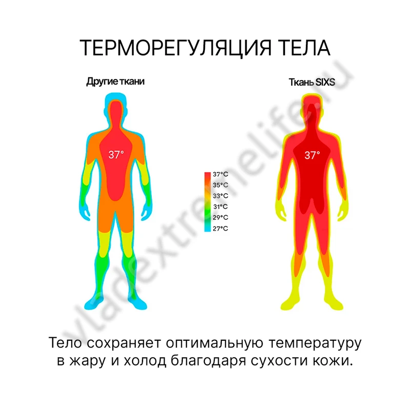 Футболка SIXS TS1 4-season, 1-TS1-10 Футболка SIXS TS1 4-season, 1-TS1-10