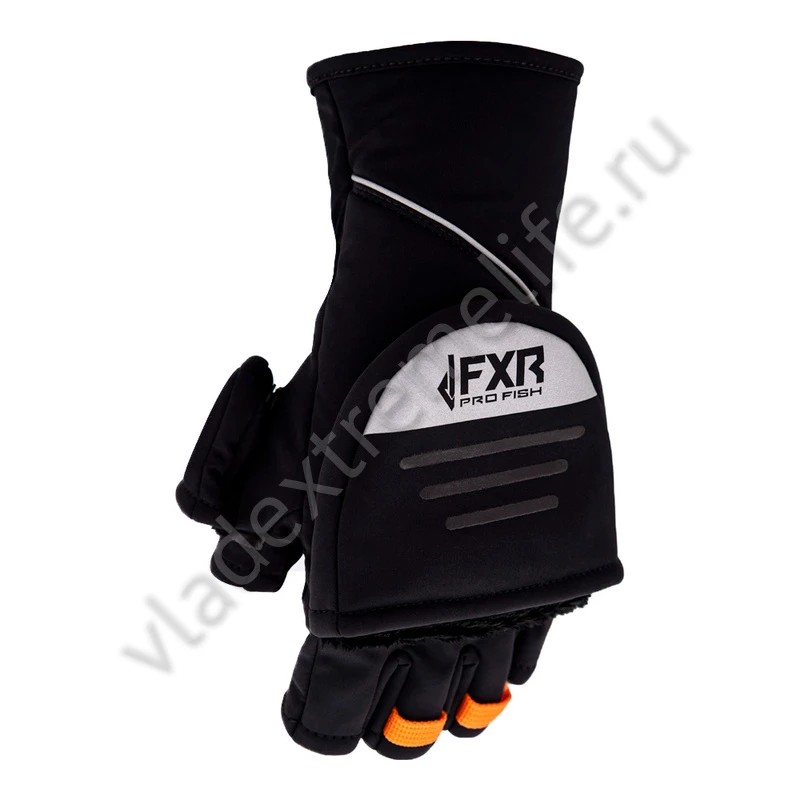 Рукавицы FXR Excursion с утеплителем Black 220821-1000
